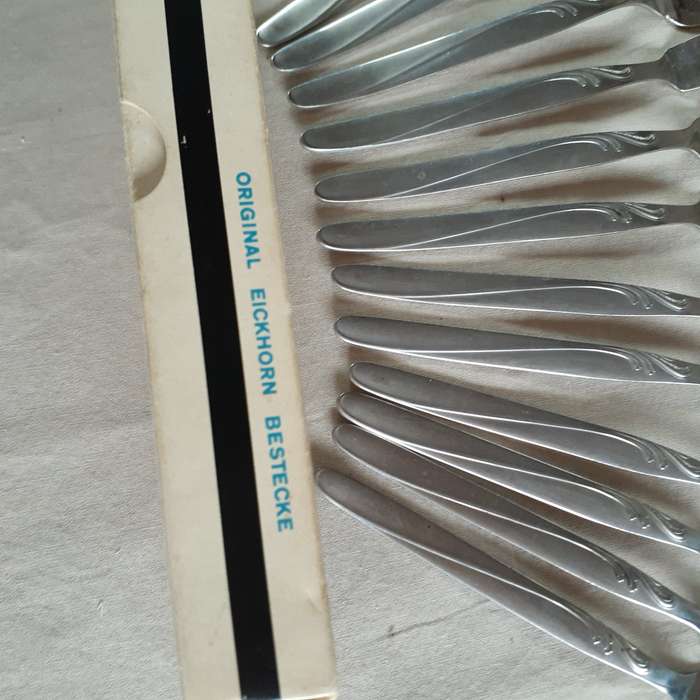 cake forks and knives or Fish Set Stainless Steel   -  Original Eikhorn stainless steel
