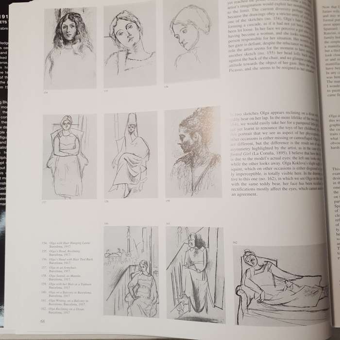 Picasso - From 1917 to 1926 from the ballets to drama  -  Konemann 30 x 30 x 4cms