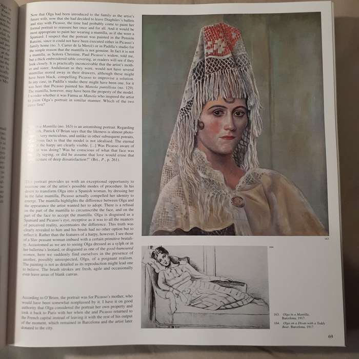 Picasso - From 1917 to 1926 from the ballets to drama  -  Konemann 30 x 30 x 4cms