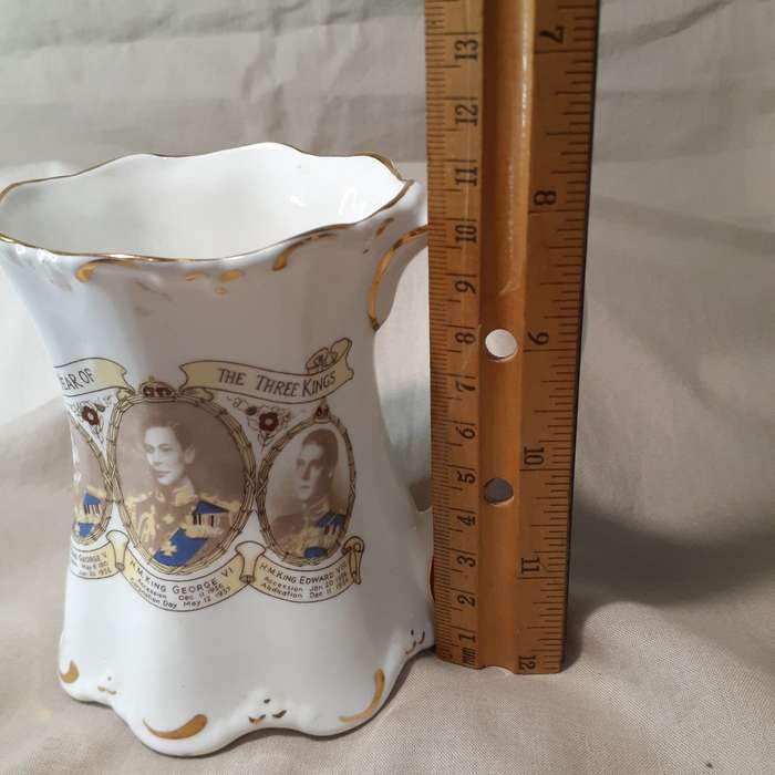 Coronation Mug British Royalty Three Kings mug - George V - George V1 - Edward V111
