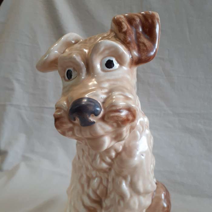 Scotty dog ornament - Large Sylvac 29 cms