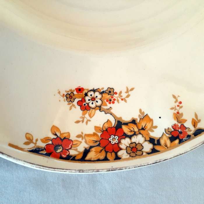 Lg porcelain Platter - Johnson Bros Victorian Pattern  -  40 cms