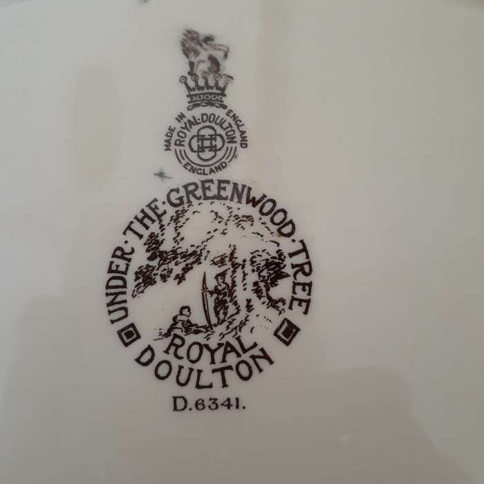 Royal Doulton Under the Greenwood Tree - Robin Hood   28cm x 21 cms