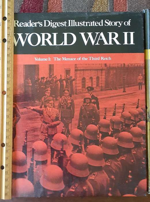 World War volume 1 and 11 Readers Digest Illustrated Story  Two Volumes
