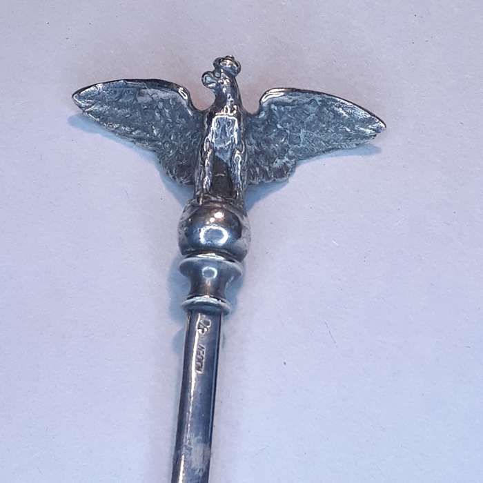 WMF Prussian German letter opener - silver plated Eagle