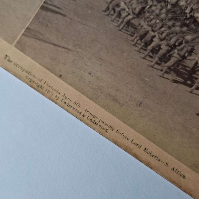 Boer War Stereoscope pictures - Occupation of Pretoria and  Long Cecil