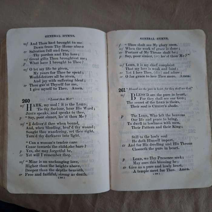 The Book of Common Prayer Hymns A and M  Circa 1943