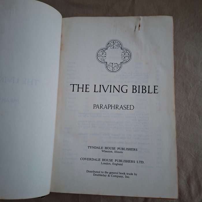 The Living Bigle Paraphrased - 1972 reprint
