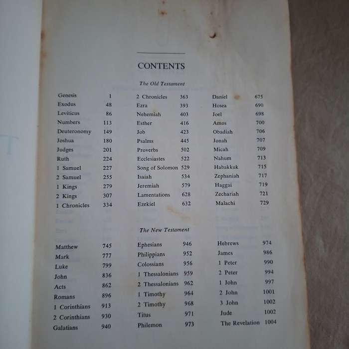 The Living Bigle Paraphrased - 1972 reprint
