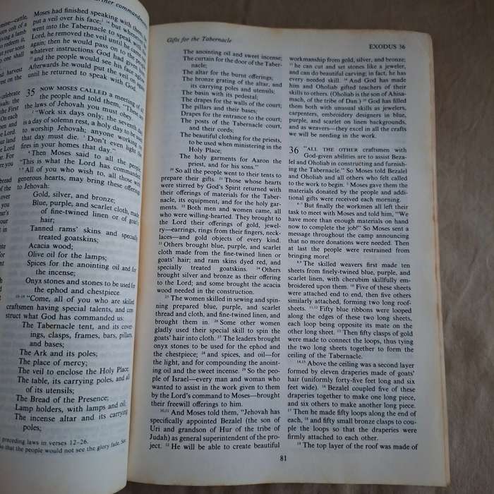 The Living Bigle Paraphrased - 1972 reprint