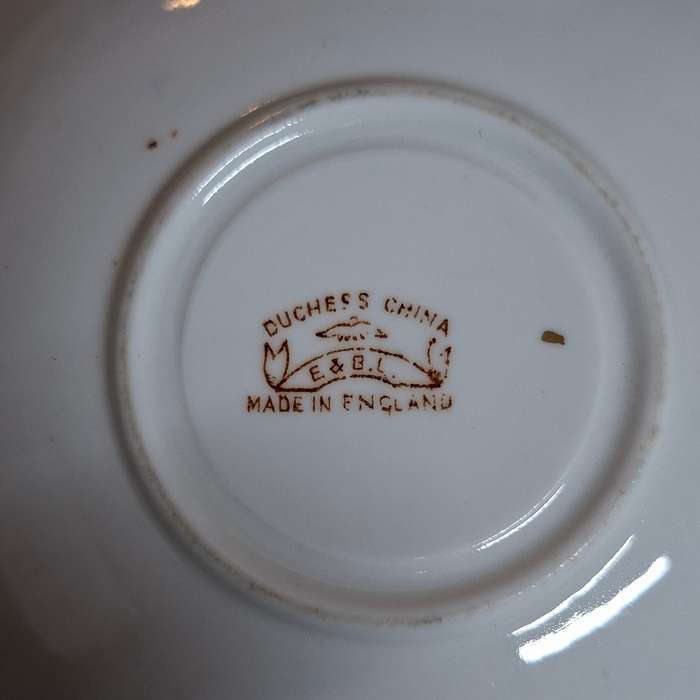 Antique Dutchess China Tea Cup and Saucer Duo