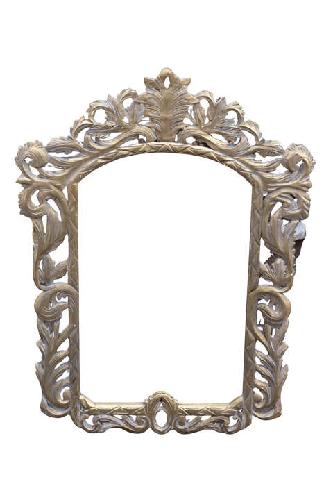 Ornate Gilt Leaf Mirror