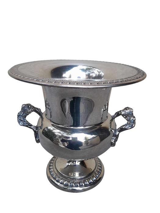 A Late 20th Century Georgian Style Silver-Plate Wine Cooler