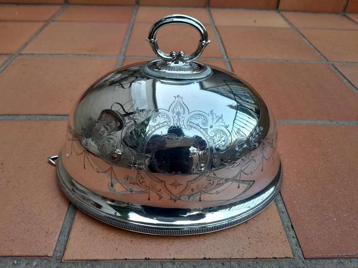 A 20th Century Sheffield Silver-Plate Food Dome By Lee & Wigfull
