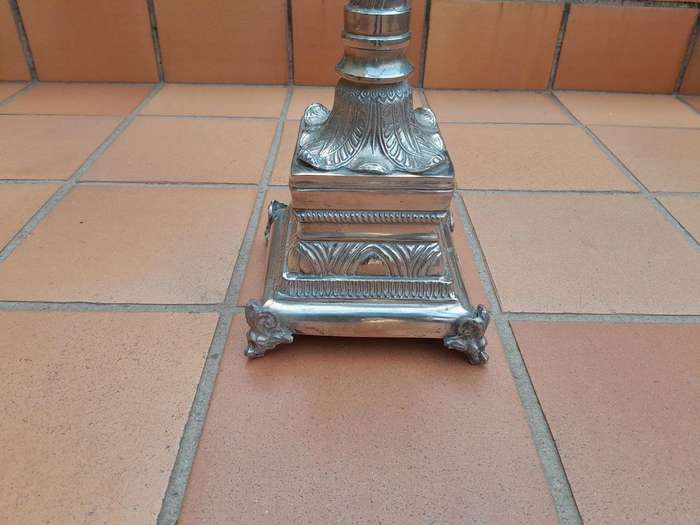 An Early 20th Century Silver Plate Centre Piece Candelabra of Large Proportion