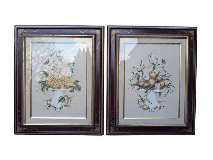 A 20th Century Pair of English Signed and Numbered Framed Photolithographs