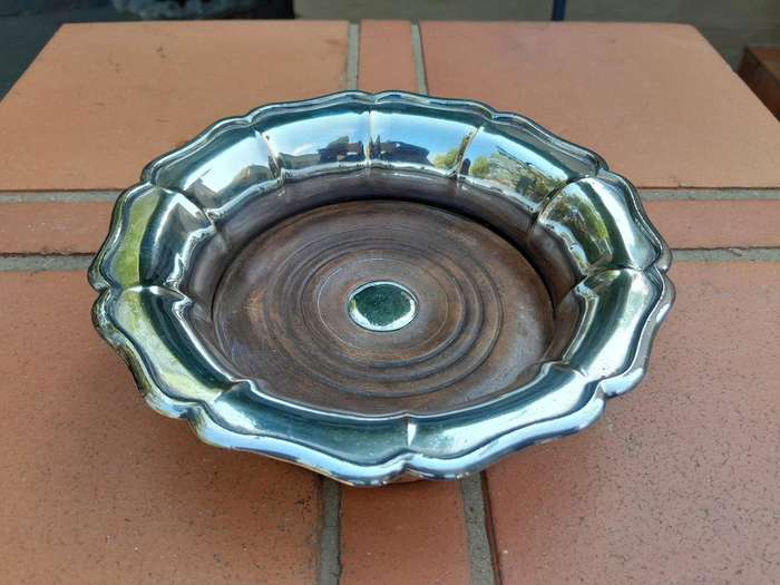 A 19th Century Sheffield Plate Wine Bottle Coaster