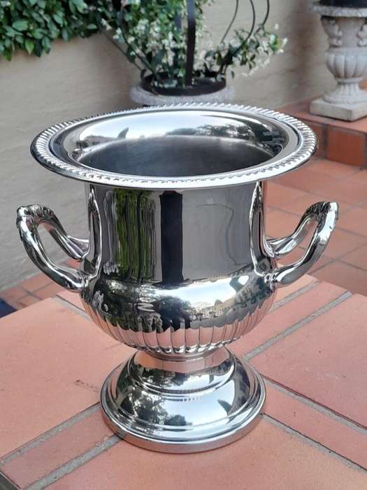A 20th Century Silver-Plate Champagne / Wine Cooler with Handles