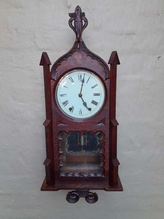 A 19th Century Antique Circa 1855 British Handmade Clock