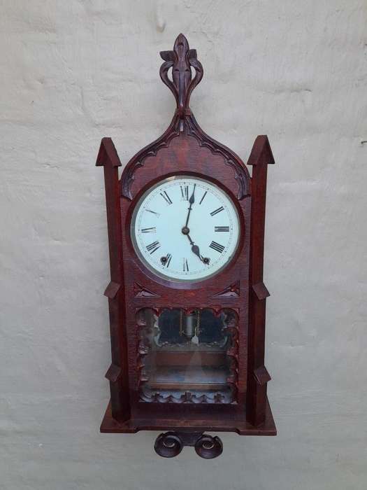 A 19th Century Antique Circa 1855 British Handmade Clock