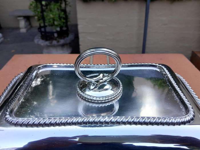 A 20th Century Electroplate Entrée Dish