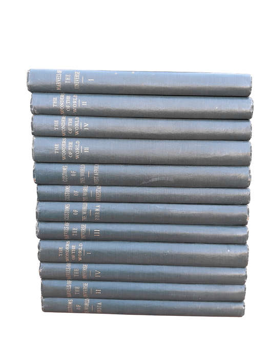 A Set of Books Wonders of the world Volume 1 to 9 and Marvels of The Universe Volumes 1 to 4 and ...