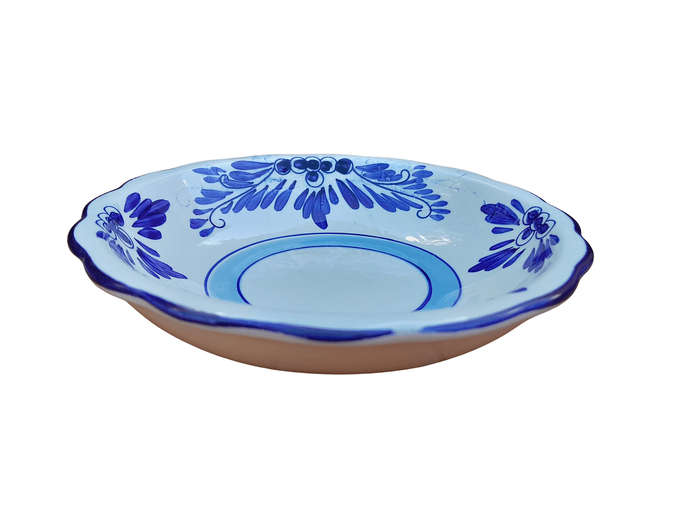 A 20th Century Delft Hand-Painted Bowl