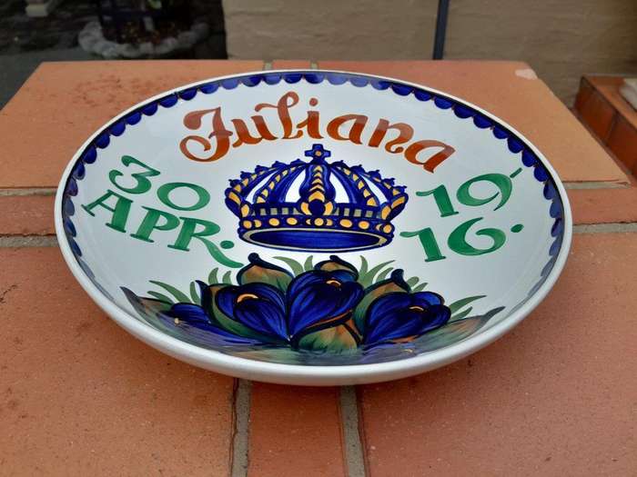 An Aluminia/Royal Copenhagen Denmark Commerative Platter