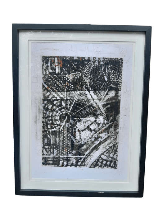A 20th Century Large Abstract Composition. Signed Darryl Betz ND