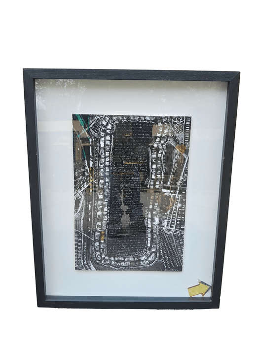 A 20th Century Abstract Composition. Signed Darryl Betz