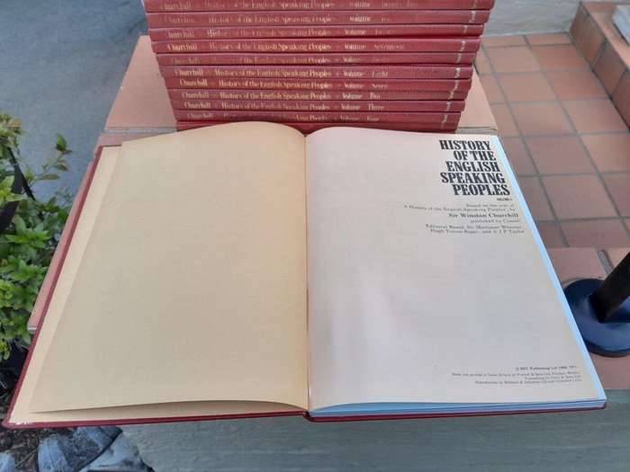 A 20th Century Circa 1970s Complete Set Of Twenty Three Volumes Of History Of The English Speak...