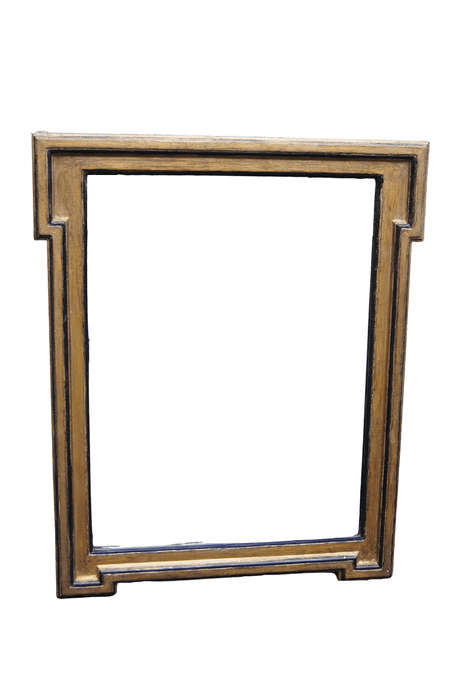 Rectangular Gilt Framed Mirror