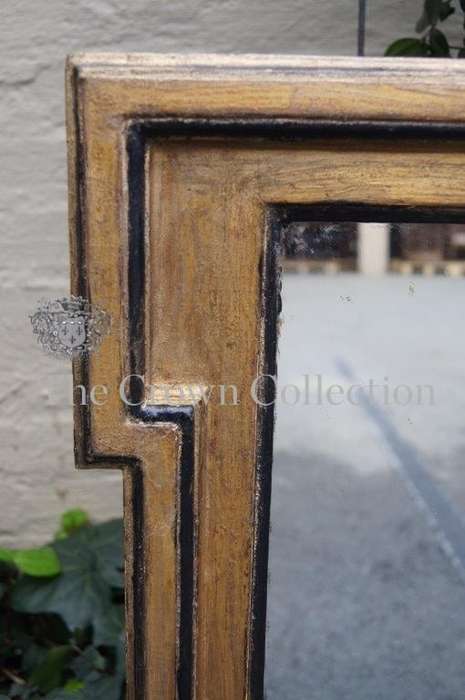 Rectangular Gilt Framed Mirror