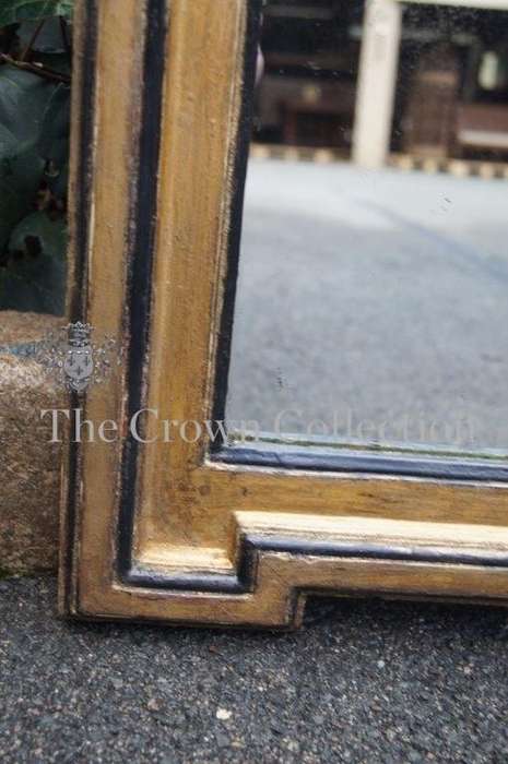 Rectangular Gilt Framed Mirror