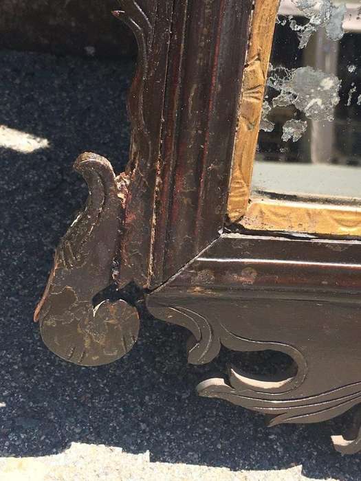 George II Gilt and Wood Mirror, circa 1760