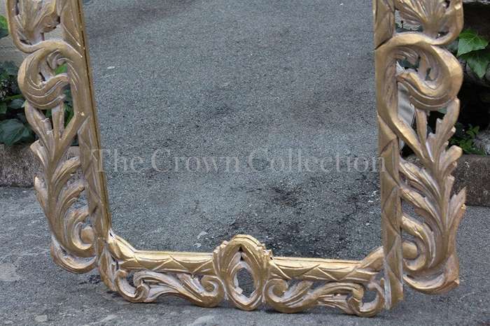 Ornate Gilt Leaf Mirror