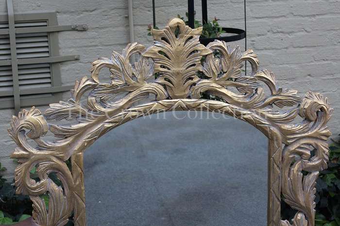 Ornate Gilt Leaf Mirror