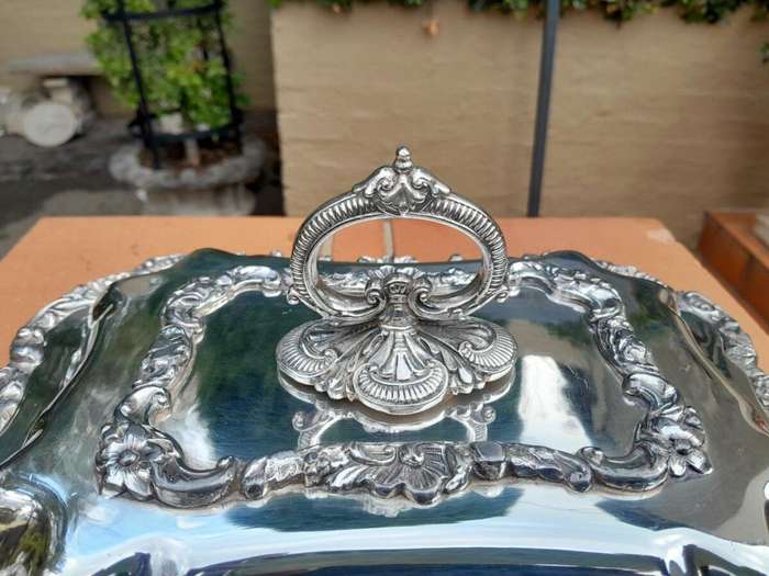 A Pair of 19th Century Regency Silver plate Entrée dishes