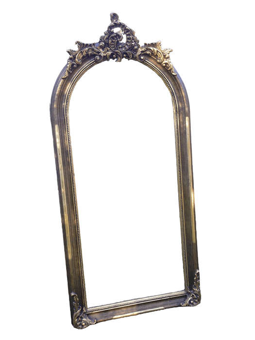 A Gilded French Mirror in the Rococo Style