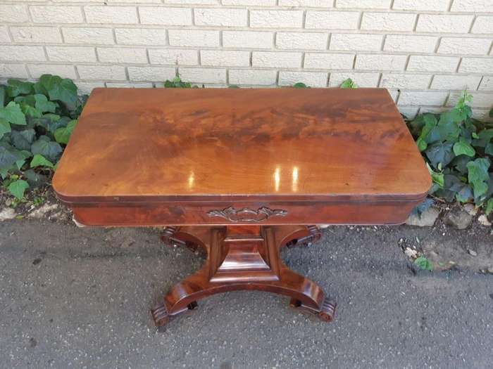 Victorian Rosewood Card Table