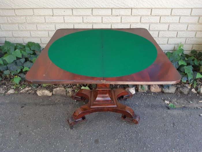 Victorian Rosewood Card Table