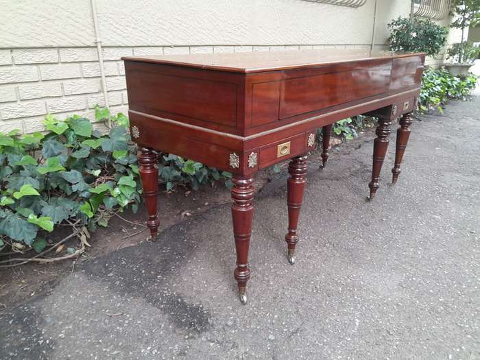 An Early 19th Century Square Grand William Stordart Piano for Use as a Table / Console Table / Dr...