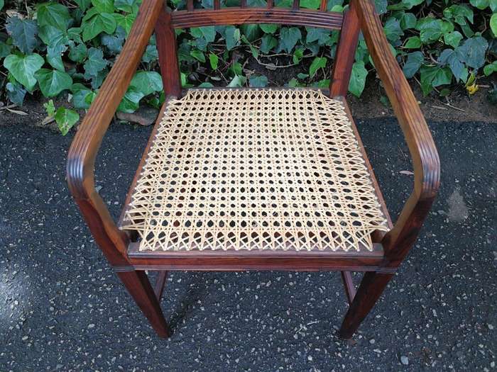 A Pair Of Cape Mulberry Armchairs, Mid 19th Century