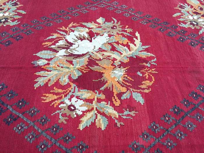 A Hand Woven Kelim (Karabakh) Carpet