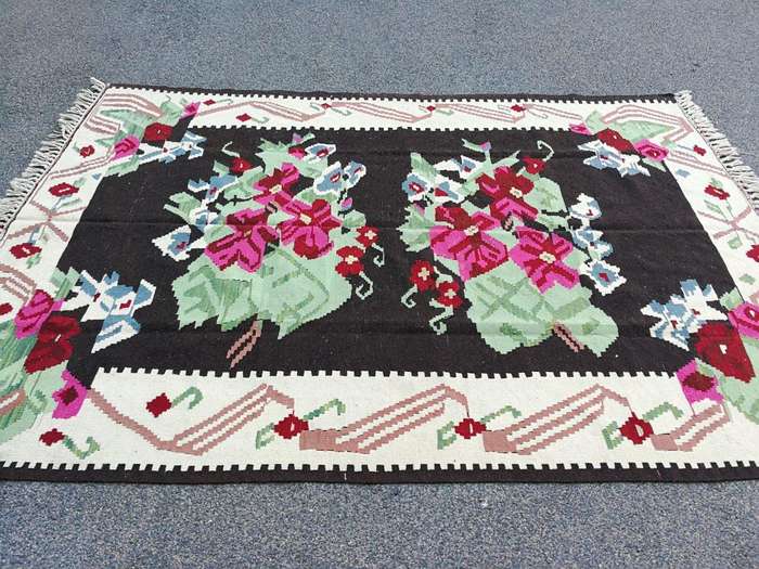 A Hand Woven Kelim (Karabakh) Carpet