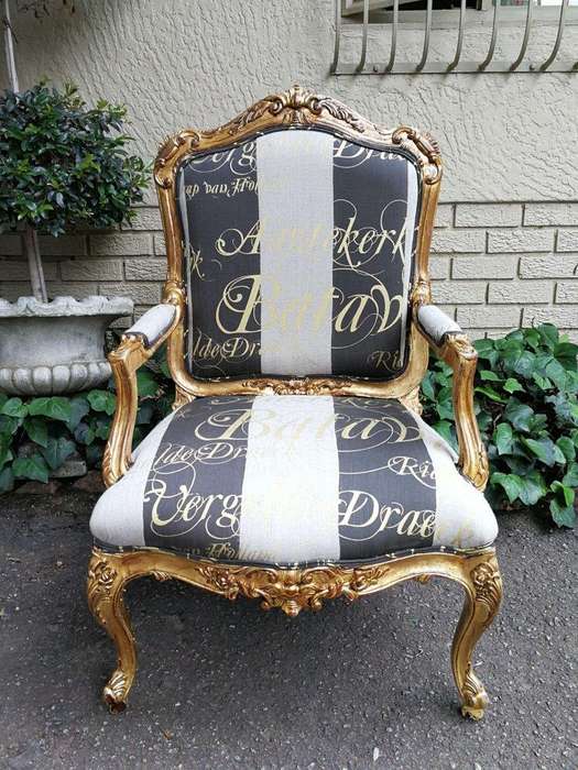 A Fine Pair Of Large Early 20th Century Carved Mahogany Armchairs
