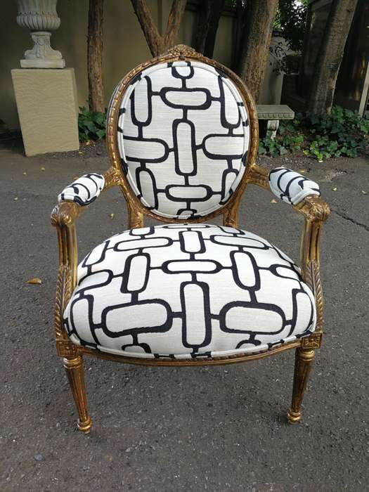 20th Century Pair Of French-Style Armchairs