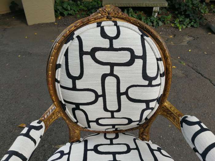 20th Century Pair Of French-Style Armchairs