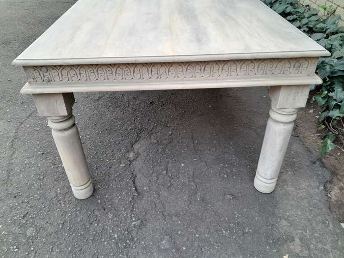 A Mahogany English Ornately Carved 12 Seater Dining / Boardroom Table on Turned 6 Legs in A Conte...