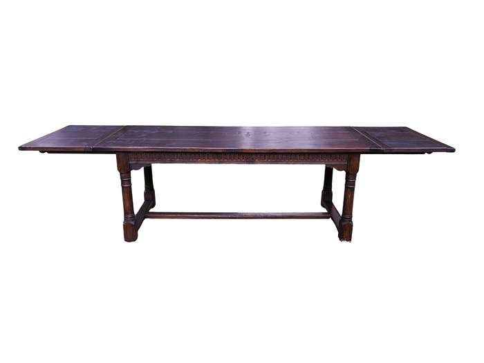 An 18th Century Extending Refectory Table (10 Seater)